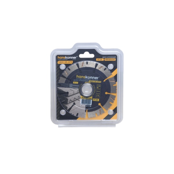 ���� �������� 125x22.23x2.1x12�� (�����-�������) Hanskonner (H9021-125-22TS) (����� �����. �����)