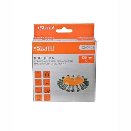 ����� ��� ��� 125 ��, �14, "������ � ��������" Sturm (5240402) (�������� ����� ��������� 0.5 ��)