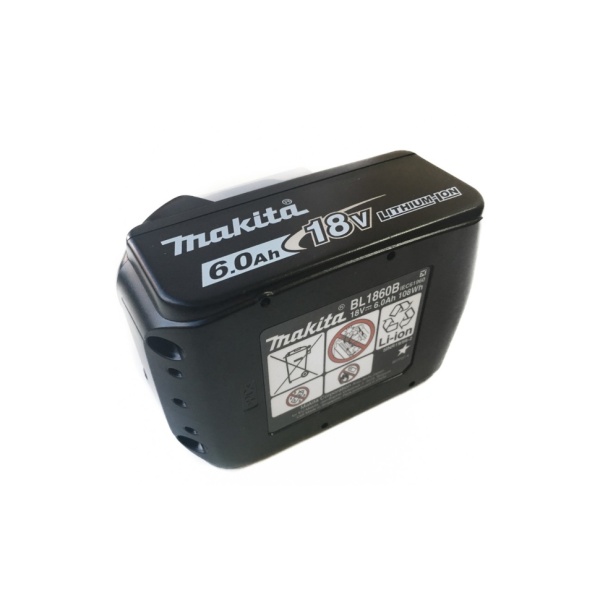 Аккумулятор Makita 18В, 6А/ч, Li-ion, LXT (BL1860B) 632F69-8, 632F69-8 Аккумулятор Makita 18В, 6А/ч, Li-ion, LXT (BL1860B) 632F69-8