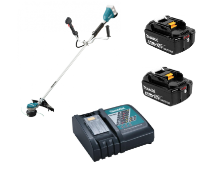 Триммер аккумуляторный Makita DUR368AZ+2хBL1860B+DC18RC, DUR368AZ+2хBL1860B+DC18RC Триммер аккумуляторный Makita DUR368AZ+2хBL1860B+DC18RC