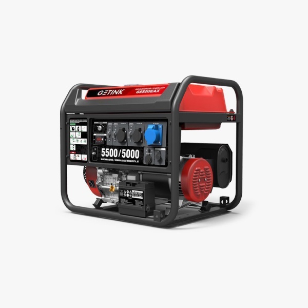 Генератор бензиновый GETINK G5500EAX, 11004 Генератор бензиновый GETINK G5500EAX