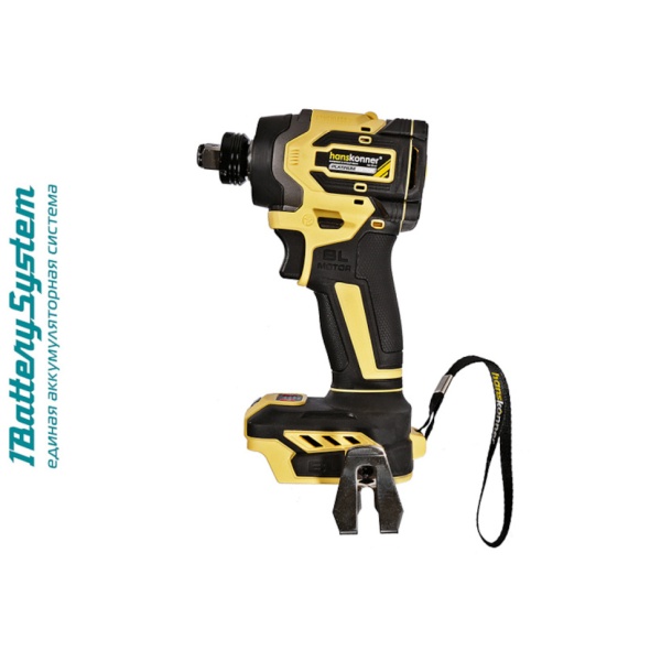 �������� ������� Hanskonner HCD20280BLW (1BatterySystem18V, ����., 1/2"/HEX 1/4", ��� ��� � ��)