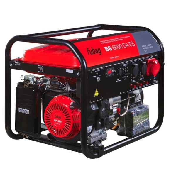 Генератор бензиновый Fubag BS 6600 DA ES (646282), 646282 Генератор бензиновый Fubag BS 6600 DA ES (646282)