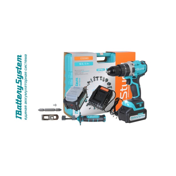   STURM CD2080I (1BatterySystem18V,  3*2  , )