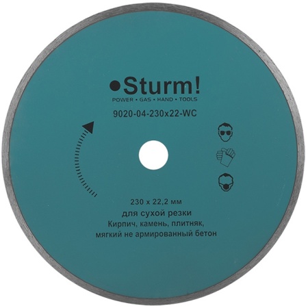   230 ,  STURM 9020-04-230x22-WC