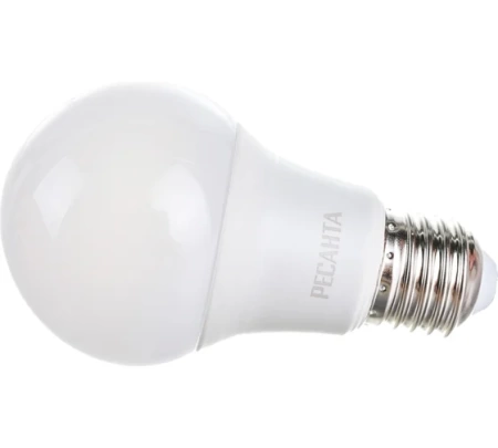 Лампа светодиодная РЕСАНТА LL-R-A60-9W-230-4K-E27, 76/1/14 Лампа светодиодная РЕСАНТА LL-R-A60-9W-230-4K-E27