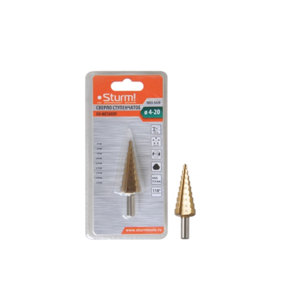 ������ ����������� �� ������� 4-20�� ��� 2�� HSS+TIN ������ Sturm (1055-S420)