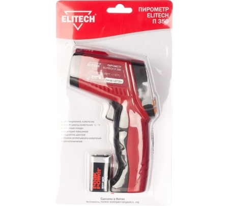 Пирометр Elitech П 350, П 350 Пирометр Elitech П 350