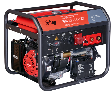 Бензогенератор-сварочник FUBAG WS 230 DDC ES (838238), 838238 Бензогенератор-сварочник FUBAG WS 230 DDC ES (838238)