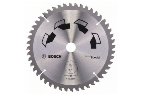 Диск пильный по дереву BOSCH 184x20х48T GS MU H (2609256890), 2609256890 Диск пильный по дереву BOSCH 184x20х48T GS MU H (2609256890)