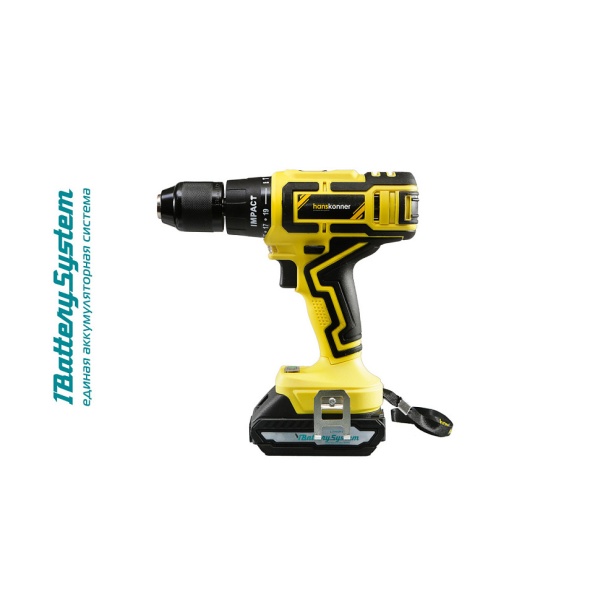   HANSKONNER HCD1855RI (1BatterySystem18V,  2*2  )