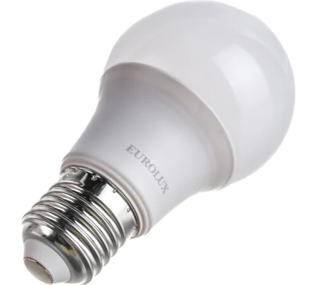 Лампа светодиодная LL-E-A60-11W-230-6K-E27 (груша, 11Вт, холод., Е27) Eurolux, 76/2/73 Лампа светодиодная LL-E-A60-11W-230-6K-E27 (груша, 11Вт, холод., Е27) Eurolux