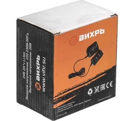 Зарядное устройство Вихрь для ДА-24Л-2К и ДА-24Л-2К-У (адаптер+стакан ЗУ24Л1 KPV), 71/8/68 Зарядное устройство Вихрь для ДА-24Л-2К и ДА-24Л-2К-У (адаптер+стакан ЗУ24Л1 KPV)