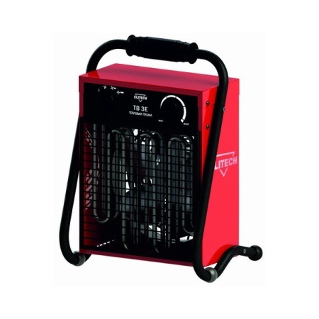 Тепловая пушка электрическая Elitech ТВ 3Е, ТВ 3Е Тепловая пушка электрическая Elitech ТВ 3Е