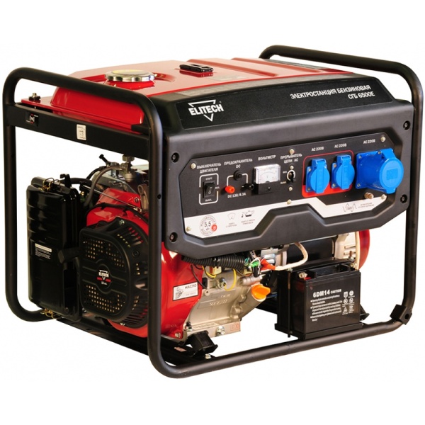 Бензогенератор Elitech СГБ 6500Е Бензогенератор Elitech СГБ 6500Е