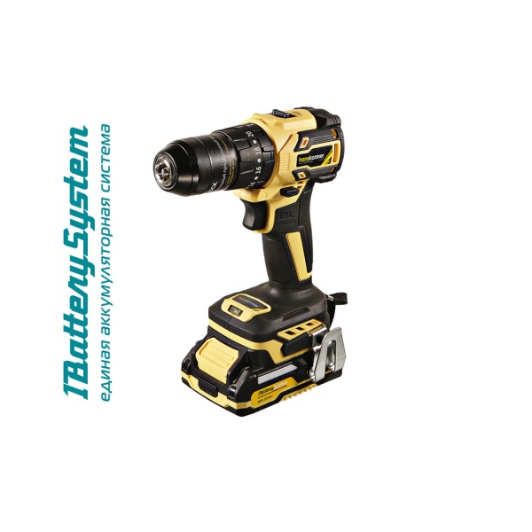   Hanskonner HCD2065BLIC (1BatterySystem18V, ,  2*2  )