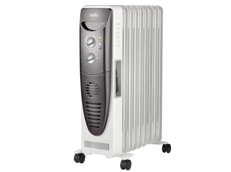 Масляный радиатор 2 кВт Ballu Turbo BOH/TB- 09FH 2000 (9 секций), BOH/TB- 09FH 2000 (9 секций) Масляный радиатор 2 кВт Ballu Turbo BOH/TB- 09FH 2000 (9 секций)