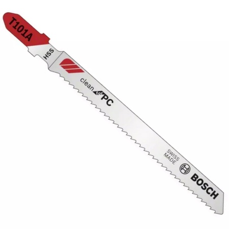 Пилки для лобзика BOSCH T101A (5шт/уп) 2608631010, 2608631010 Пилки для лобзика BOSCH T101A (5шт/уп) 2608631010