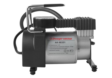 Компрессор автомобильный ЭНЕРГОМАШ АК-88351, АК-88351 Компрессор автомобильный ЭНЕРГОМАШ АК-88351