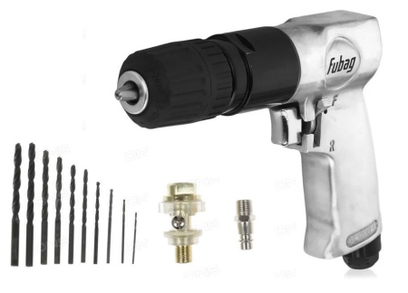 Пневмодрель FUBAG DRS142/1800 с набором 100103, 100103 Пневмодрель FUBAG DRS142/1800 с набором 100103