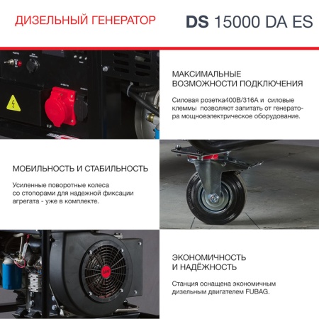��������� ��������� Fubag DS 15000 DA ES (646226)