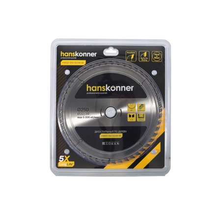 ���� ������� �� ������ 250x32/30��, 48 ������ Hanskonner (H9022-250-32/30-48)