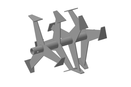 Комплект лепестковых фрез 390 мм для мотоблоков Ока,Каскад,Нева FORZA ФМБУ.30.390.370, 01.02.14 (ФМБУ.30.390.370) Комплект лепестковых фрез 390 мм для мотоблоков Ока,Каскад,Нева FORZA ФМБУ.30.390.370