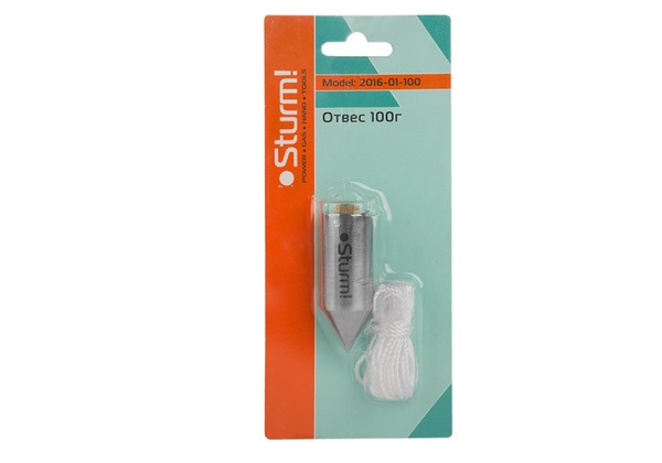 Отвес STURM 2016-01-100, 2016-01-100 Отвес STURM 2016-01-100