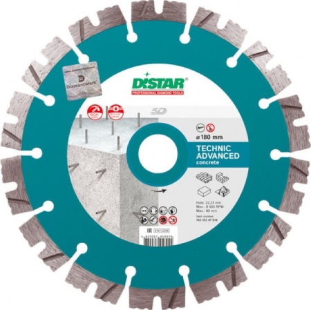   DISTAR Tehnik ADVANT 180x2,6/1,8x12x22,23-14-FS 14315347014