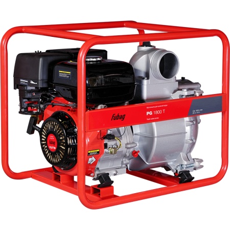 Мотопомпа для сильнозагрязненной воды FUBAG PG1800Т, 838263/838248 Мотопомпа для сильнозагрязненной воды FUBAG PG1800Т
