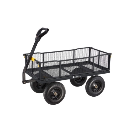 Тележка 4-х колесная, 272кг, пневмо колесо 13" (4,00-6) MAWIPRO (KVADRO-550), KVADRO-550 Тележка 4-х колесная, 272кг, пневмо колесо 13" (4,00-6) MAWIPRO (KVADRO-550)