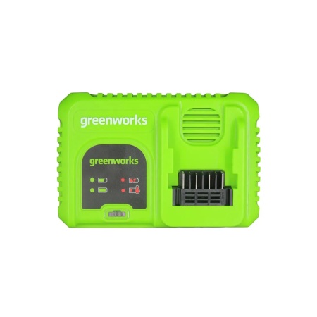 Зарядное устройство GREENWORKS G40UC5 (40В, 5А, быстрое, слайдер) 2945107, 2945107 Зарядное устройство GREENWORKS G40UC5 (40В, 5А, быстрое, слайдер) 2945107
