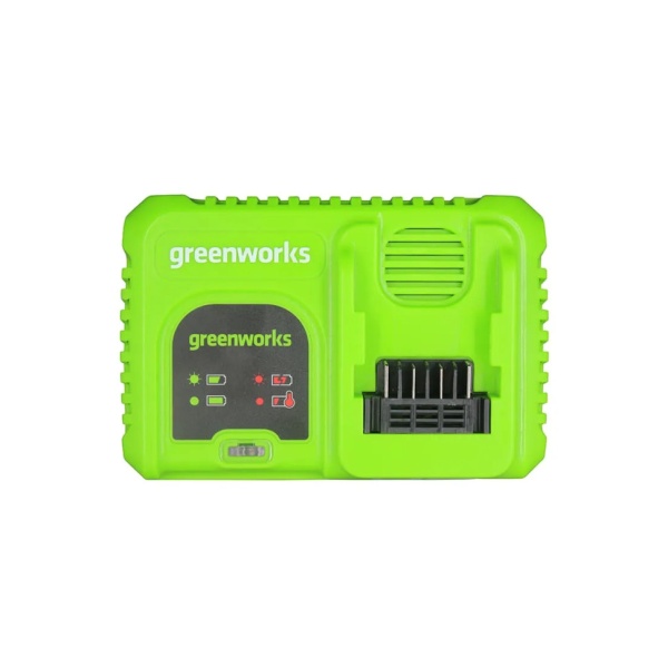 Зарядное устройство GREENWORKS G40UC5 (40В, 5А, быстрое, слайдер) 2945107, 2945107 Зарядное устройство GREENWORKS G40UC5 (40В, 5А, быстрое, слайдер) 2945107