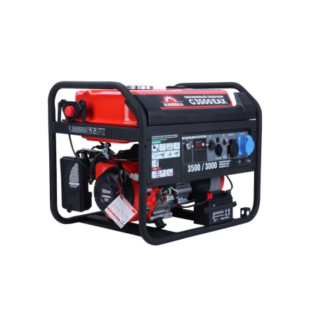 Генератор бензиновый SUNREKA G3500EAX (3,5кВт, 1-Ф, электростартер) 211002, 211002 Генератор бензиновый SUNREKA G3500EAX (3,5кВт, 1-Ф, электростартер) 211002
