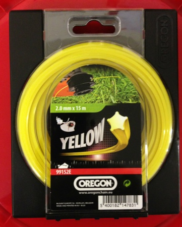 Леска 2,0мм, 15м, звезда OREGON STARLINE 99152E, 99152E Леска 2,0мм, 15м, звезда OREGON STARLINE 99152E