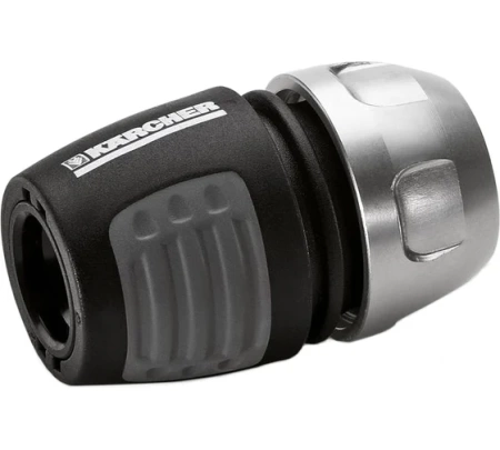 Коннектор универсальный с аквастопом 1/2, 5/8, 3/4 KARCHER (26452020), 26 452 020 Коннектор универсальный с аквастопом 1/2, 5/8, 3/4 KARCHER (26452020)