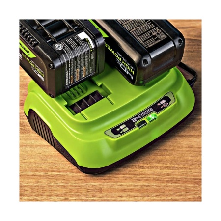 �������� ���������� Greenworks G24X2C8 (2958807) (24�, 8�, �������������, 2-� ��������)