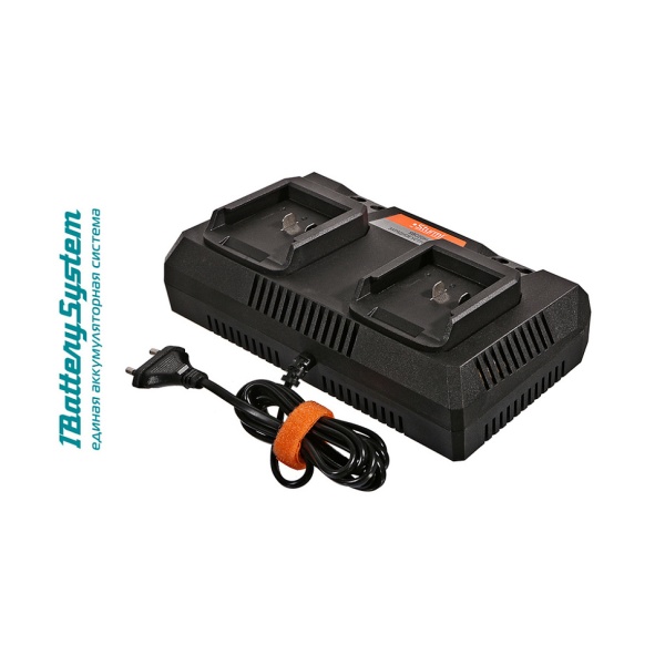 Зарядное устройство STURM SBC20M (1BatterySystem18V, 4,5А, двухпостовое), SBC20M Зарядное устройство STURM SBC20M (1BatterySystem18V, 4,5А, двухпостовое)