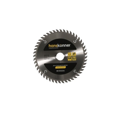 Диск пильный по дереву HANSKONNER 210x30мм,48Т, H9022-210-30-48 Диск пильный по дереву HANSKONNER 210x30мм,48Т