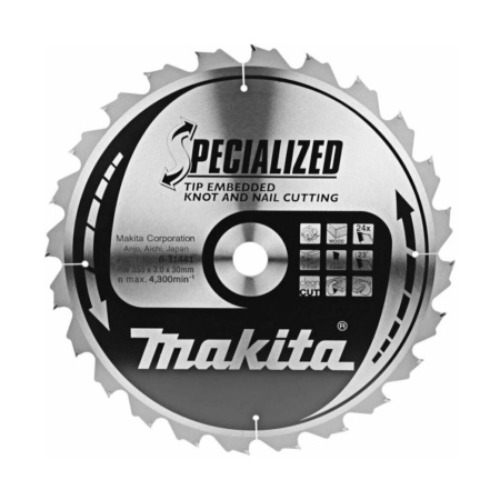 ���� ������� �� ������ � �������� 355x3/2.2x30 ��, 24 ���� Makita (B-31441) (��� ����������� �����)