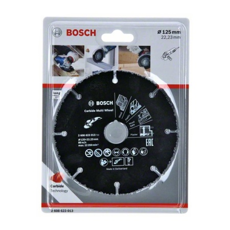 Диск пильный по дереву BOSCH 125х22 для УШМ 2608623013, 2608623013 Диск пильный по дереву BOSCH 125х22 для УШМ 2608623013