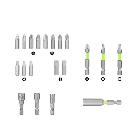 ����� ��� GREENWORKS 20 ���������, HEX 1/4, � ����� (2944007)