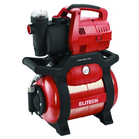 Насосная станция Elitech САВ 650П/24Ф, САВ 650П/24Ф Насосная станция Elitech САВ 650П/24Ф