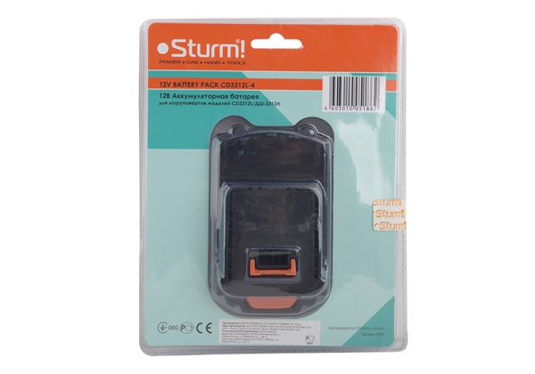 Батарея STURM CD3312L-4, CD3312L-4 Батарея STURM CD3312L-4