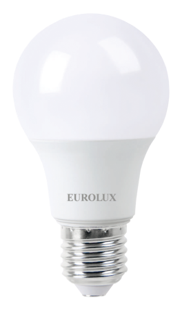 Лампа светодиодная LL-E-A60-11W-230-6K-E27 (груша, 11Вт, холод., Е27) Eurolux, 76/2/73 Лампа светодиодная LL-E-A60-11W-230-6K-E27 (груша, 11Вт, холод., Е27) Eurolux