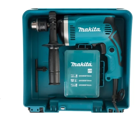 Дрель ударная Makita HP1630KX2, HP1630KX2 Дрель ударная Makita HP1630KX2