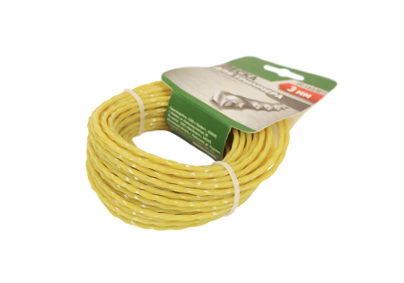 Леска 3 мм x 15 м (квадрат кручёный) STURM (ТЛР-3.0-S-15), ТЛР-3.0-S-15 Леска 3 мм x 15 м (квадрат кручёный) STURM (ТЛР-3.0-S-15)