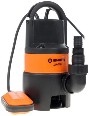 Дренажный насос ВИХРЬ ДН-350, 68/2/8 Дренажный насос ВИХРЬ ДН-350