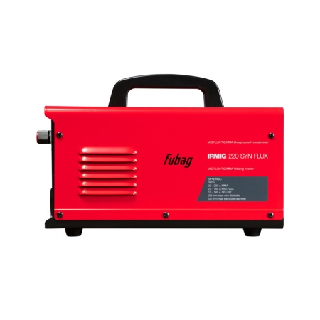 Сварочный инверторный полуавтомат Fubag IRMIG 220 SYN FLUX (10,3кВт, MIG/MMA/TIG, 5,6кг) 46652, 46652 Сварочный инверторный полуавтомат Fubag IRMIG 220 SYN FLUX (10,3кВт, MIG/MMA/TIG, 5,6кг) 46652