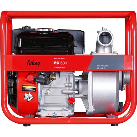 Мотопомпа для чистой воды FUBAG PG 600 (568713), 568713 Мотопомпа для чистой воды FUBAG PG 600 (568713)